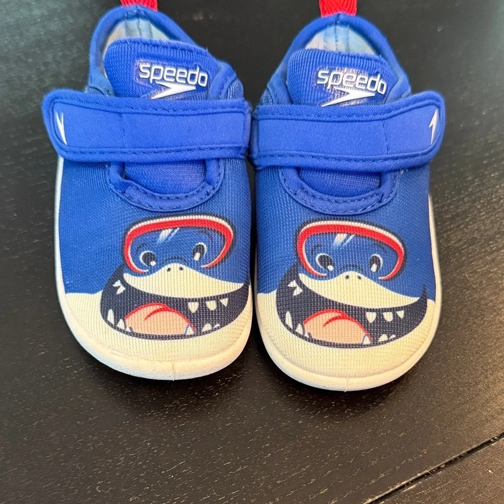 Speedo Toddler Small Size 5 to 6 Shore Explore BUBBLE SNORKEL Water Shoes